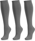 Medical Compression Socks for Women and Men 3 Pairs 20-30 mmHg Knee High Christmas Compression Stockings Circulation Best for Running Athletic Nurses by UUSOCKS