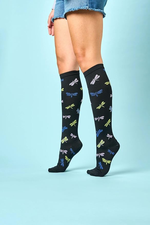 Nurse Mates Women's Calf Socks | 12-14 mmHg Compression | Superior Support & Comfort | 1 Pair - Image 3