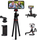 LINKCOOL 360° Rotation Flexible Octopus Travel Stand for iPhone Smartphone iPad DSLR Action Camera, with Bluetooth Wireless Remote Shutter by Linkcool