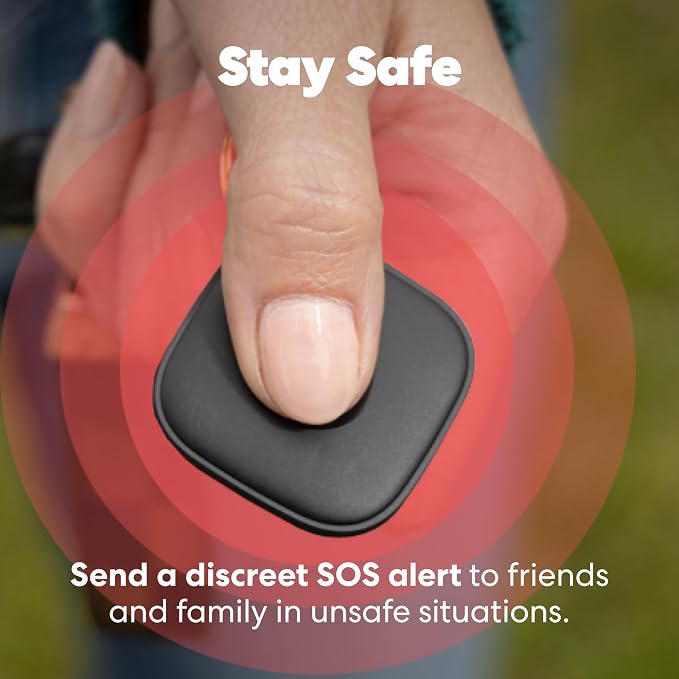Life360 Tile - Bluetooth Tracker, Keys Finder and Item Locator for Keys, Bags and More. Phone Finder. Both iOS and Android Compatible. 4-Pack (Black/Pink Punch/Navy Blaze) - Image 6