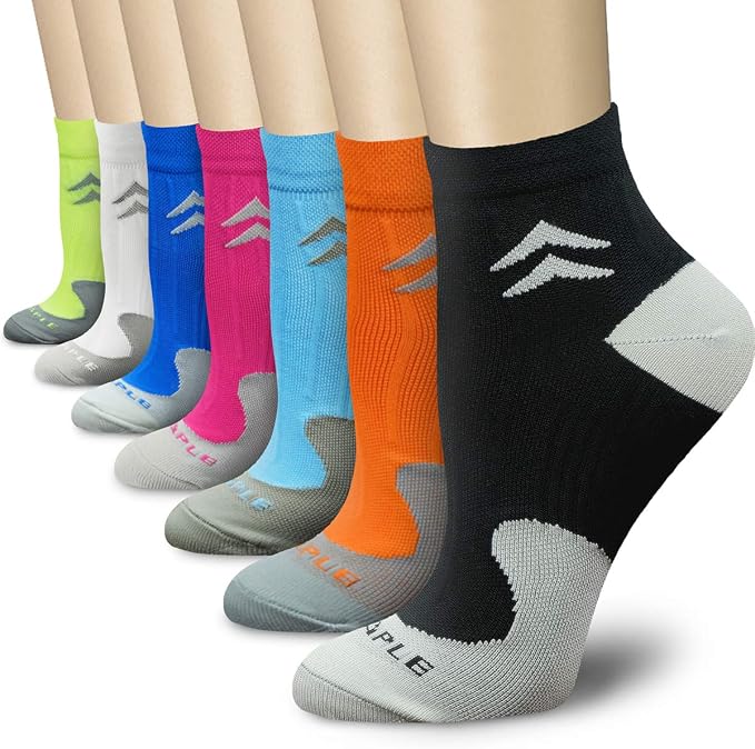 CHARMKING Compression Socks for Women & Men Circulation 15-20 mmHg is Best for Athletic Running Cycling Nurse Daily Wear by CHARMKING
