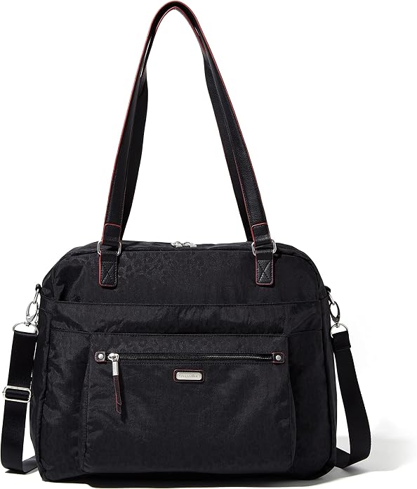 Baggallini Overnight Expandable Laptop Tote with RFID Phone Wristlet by baggallini