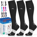 NEWZILL Medical Compression Socks for Women & Men, 20-30 mmHg Knee-High Support for Circulation, All-Day Comfort for Work Travel Running Cycling and Fitness by NEWZILL