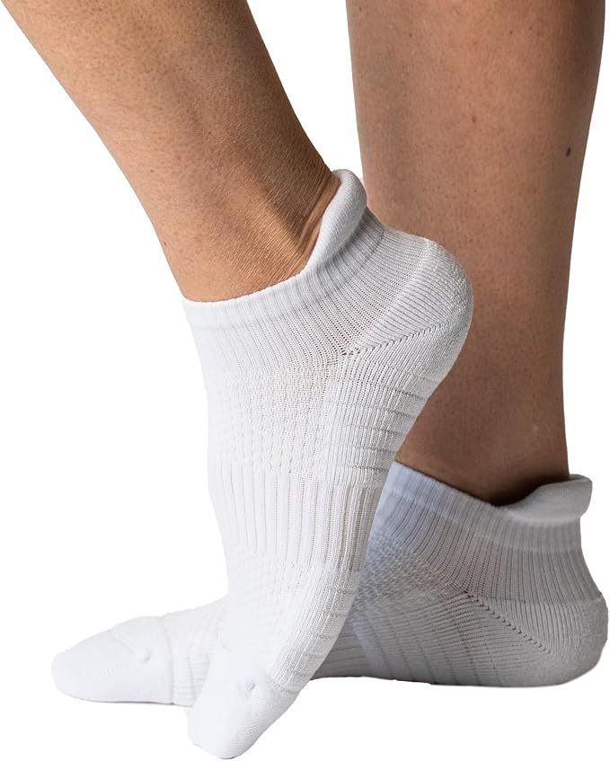 Viasox Ankle Compression Socks for Women & Men, 14 mmHg Support Improves Circulation, Extra Cushioned by Viasox