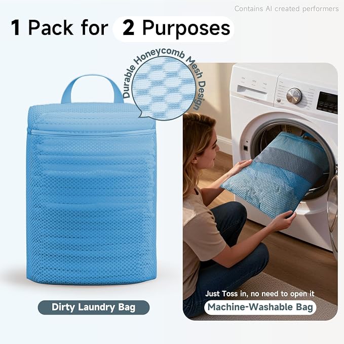 OlarHike 9 Set Packing Cubes for Travel,Gifts for Women Mom,Anti-Tearing Suitcase Organizer,with Over 1000 pcs Mesh Holes,Vacation Essentials & Accessories for Cruise Ship - Image 6