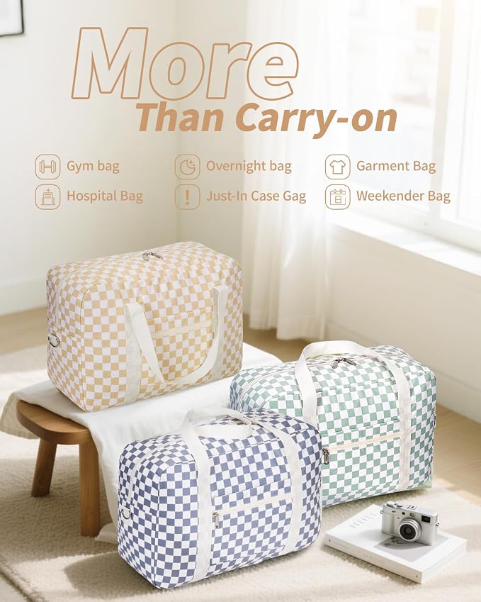 For Spirit Airlines Personal Item Bag Foldable Travel Duffel Bag Tote Carry on Luggage Duffle Overnight for Women and Men - Image 7