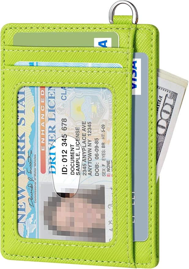 FurArt Slim Minimalist Wallet RFID Credit Card Holder for Men | slim minimalist compact rfid id window thin - Image 2