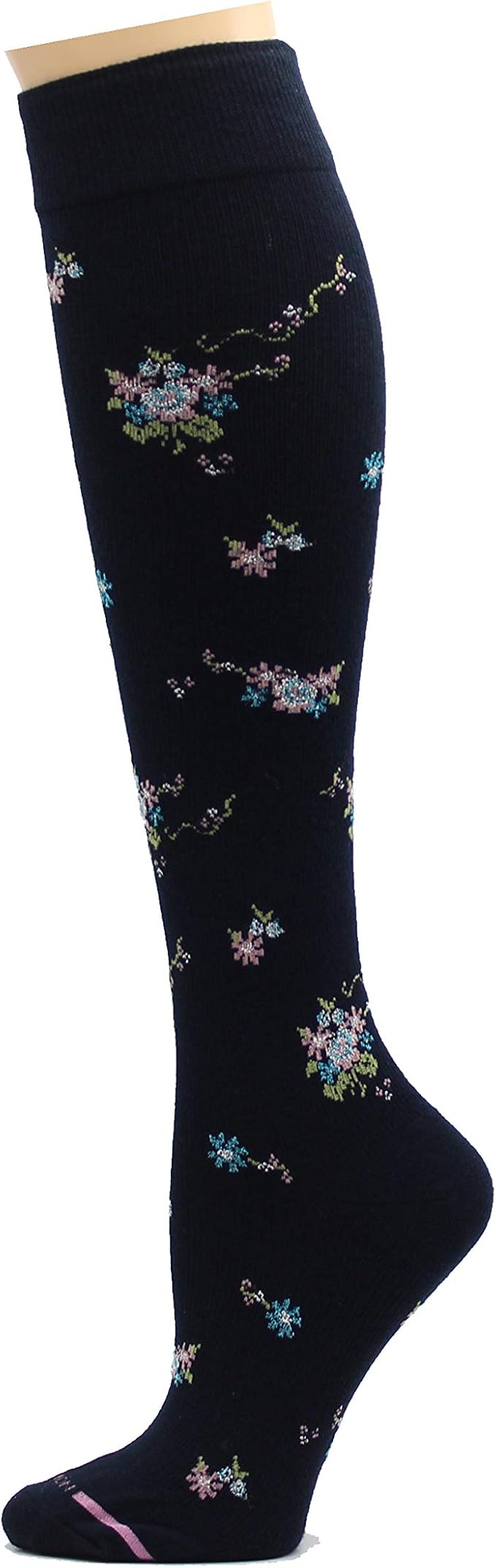 Dr. Motion 4 Pairs Therapeutic Graduated Compression Women's Knee-hi Socks - Image 3