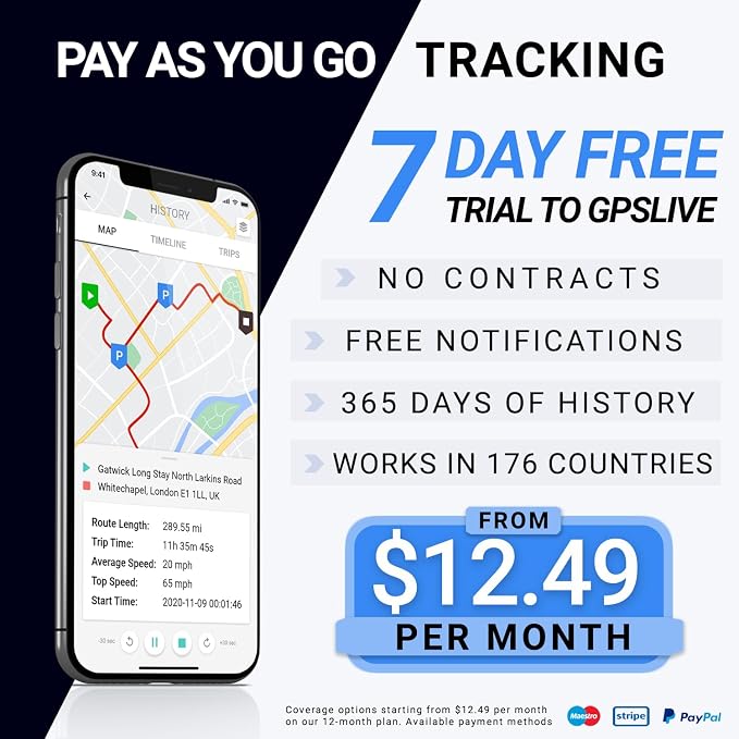 DB2-4G GPS Tracker for Vehicles – Real-Time Vehicle Tracking Device for Car, Van, Motorhome | Easy Battery Install | Live App Tracking | 4G Fleet Tracking | Low Cost Plan | Free Trial - Image 5