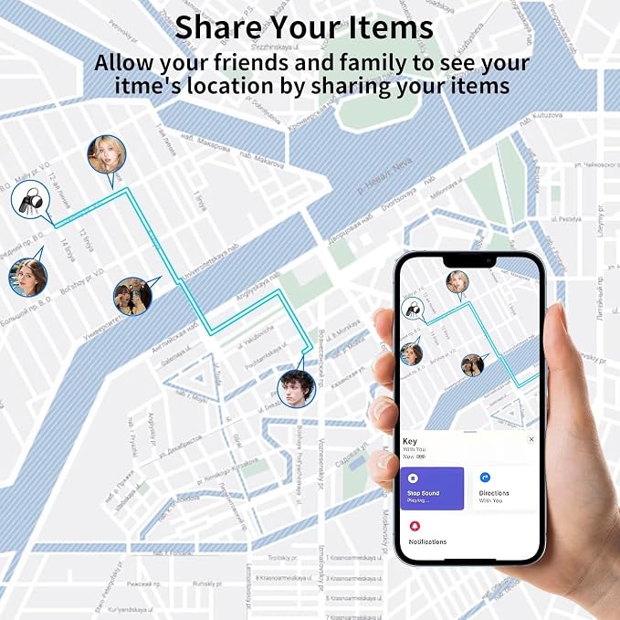 2 Pack GPS Trackers for Vehicles Work with Find My(iOS Only)Mini Car Finder - Image 7