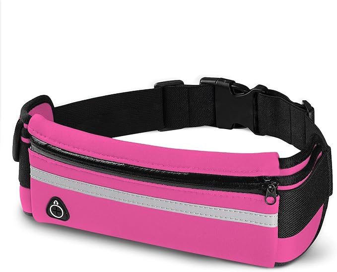 Running Belt for Women and Men, Money Belt and Running Fanny Pack, Hiking Fanny Pack, Holder for Cell Phone, Money, and Keys, Adjustable Belt Pouch fits Most Phone and Waist Sizes by ETronicEdge