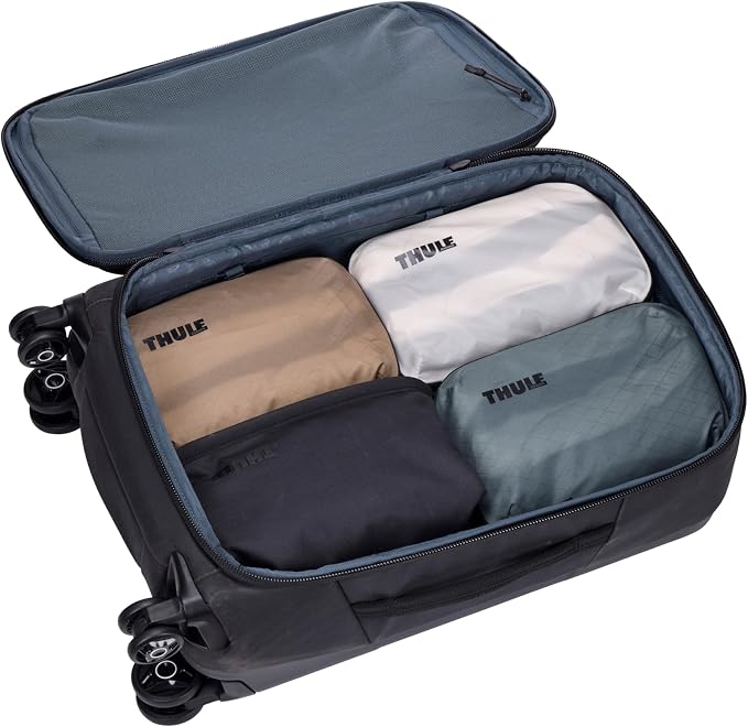Thule Compression Packing Cube, Size Small, Semitransparent Fabric, Easy to Pack, YKK Zippers - Image 6