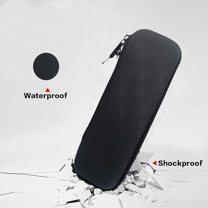 Travel Essentials/Travel Toothbrush Case Compatible for Oral-B Pro (1000 2000 3000 3500 1500) Electric Toothbrushes - Portable with Mesh Pocket for Accessories & Soft Lining Protection Only Case - Image 4