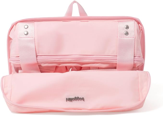 Baggallini Carryall Expandable Lightweight Travel Tote 22" Packable Folding Compact Nylon Washable Weekender w/Luggage Sleeve - Image 13