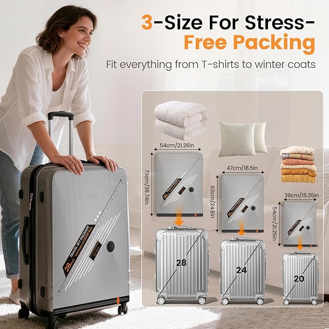 Vacuum Storage Bags Rechargeable Wireless Pump - 20 Pack Travel Storage Bags，Travel & Home Organizer Set, Multi-Size Space-Saving Bags, Perfect for Closet Luggage Bedding Clothing Storage - Image 4