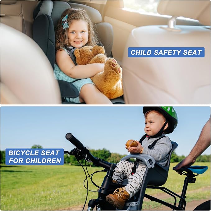 LYUANEC Gel Seat Cushion for Long Sitting - 10" x 7" x 1.4" (Mini) | Zero Gel Cushions for Bicycle Back Seat, Honeycomb Gel Seat Cushion, Ergonomic Silicone Seat Cushion for Kids - Image 6