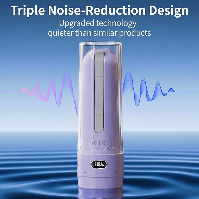 Portable Bidet for Travel,Personal Hygiene Sprayer Bottle for Women Men | Mobile Bidet Portable for Toilet,Electric Handheld High-Pressure Foldable USB-C Battery-Powered - Image 7