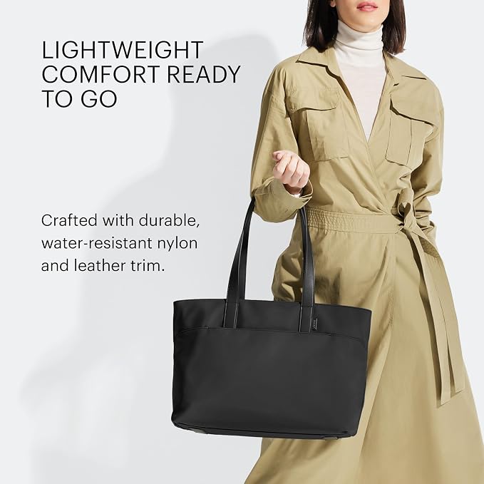 Away The Everywhere Tote, Airline Approved Personal Item Travel Bag | Padded Laptop Pocket, Trolley Sleeve, Interior & Exterior Pockets, Personal Item Travel Tote for Work & Travel - Image 6