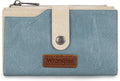 Wrangler Wallet for Women Bifold Card Holder with Zipper and ID Window by Wrangler%C2%AE