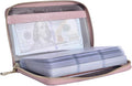 Easyoulife Credit Card Holder Wallet Womens Zipper Leather Case Purse RFID Blocking by Easyoulife