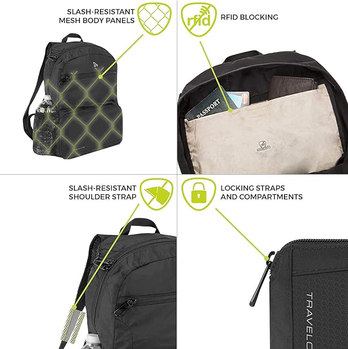 Travelon Anti-Theft Active Packable Backpack - Image 5