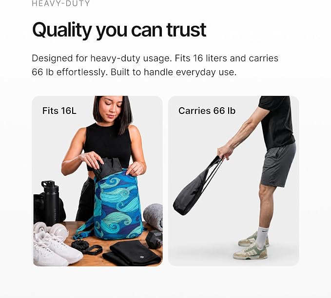 Nanobag Daypack 16L Ultralight Packable Foldable Travel Backpack for Hiking | 1.15 oz Portable Collapsible Pocket-Size with YKK Zipper and Wide Comfortable Shoulder Straps for Everyday Use and Sports - Image 7
