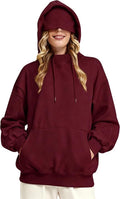 Unisex Travel Hoodie with Eyemask Fleece Sweatshirt Fall Winter | Airplane Hoodie with Multi Pockets & Eye mask Womens Sweatshirts Comfort Pullover Fleece Sweaters Fashion Tops for Couples by Eocicvvi