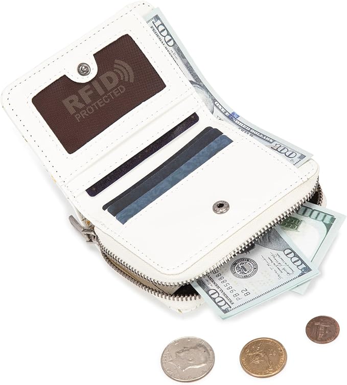 Montana West Small Wallet for Women Female Ladies with a Detachable Wristlet Womens Wallet with Rfid Blocking Lining Minimalist Lightweight & Easy to Carry - Image 3