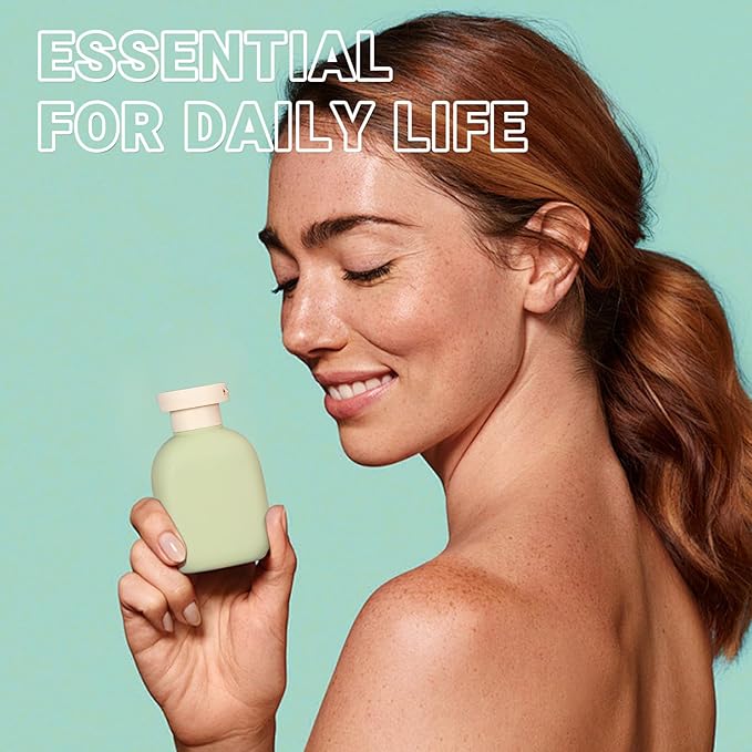 ASEVAT 3.4oz Travel Bottle with Flip Cap, Leak Proof Squeeze Bottles, Refillable Plastic Travel Containers for Creams, Lotion, Foundation, Shampoo, Conditioner - Image 7