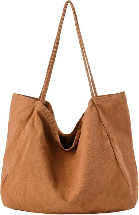 Canvas Tote Bag for Women Large Hobo Shoulder Bag for Work Travel Casual Message Bag Tote Purse handbags by YAVCOOL