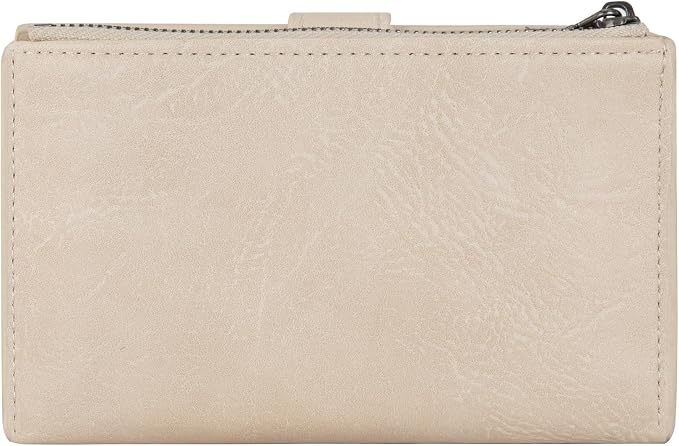 Wrangler Wallet for Women Bifold Card Holder with Zipper and ID Window - Image 4