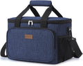 Lifewit Medium Lunch Bag Insulated Lunch Box Soft Cooler Cooling Tote for Adult Men Women, Dark Blue 48-Can (33L) by Lifewit