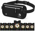 VENTURE 4TH Travel Money Belt with 7 RFID Sleeves - Black by VENTURE4TH