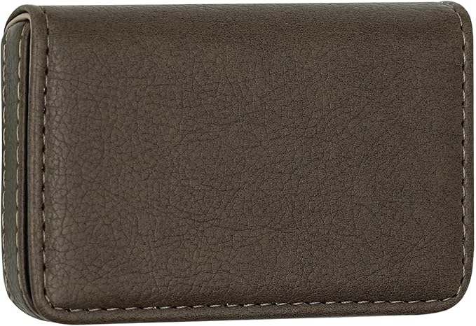 RFID Blocking Wallet - Minimalist Leather Business Credit Card Holder (A65-01) by AI-DEE