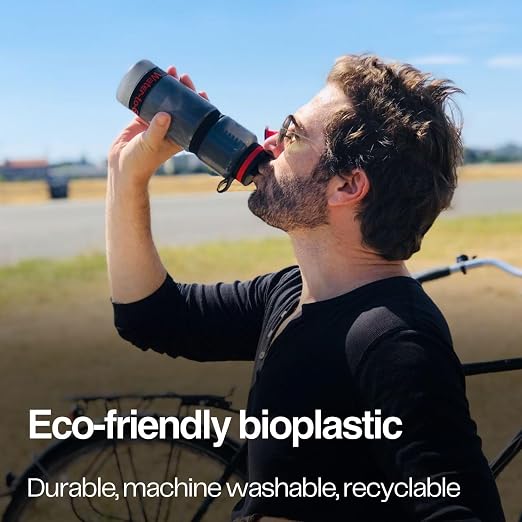 Water-to-Go Active Water Filter Bottle, 25oz/75cl | International Travel, Portable Purification, Eco-Friendly Bioplastic, New Leak-Proof Lid, Filters Viruses Most Bottles Miss - Image 5