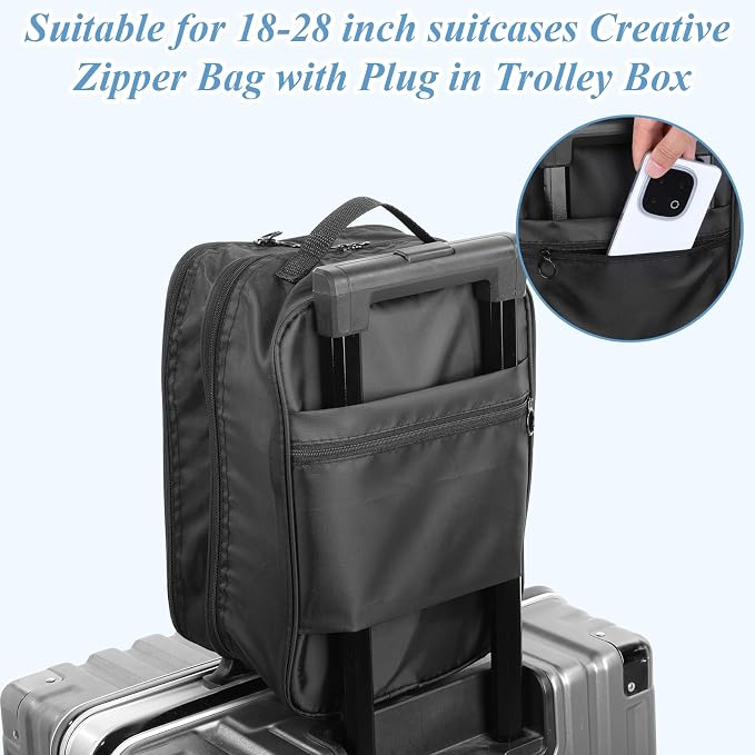 4 Pack Shoe Bags for Travel Holds 3 Pair of Shoes, Portable Shoes Storage Bag Organizer with Handle, Travel Luggage Shoe Organizer for Women Men Teenager Daily Use Storage Pouch (Black) - Image 4