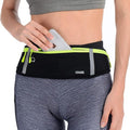 USHAKE Slim Running Belt, Workout Fanny Pack for Men Women,Exercise Waist Pack for Apple iPhone Holder, Runner Belt for Running Walking Cycling Camping Gym by USHAKE