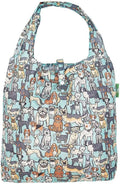 ECO CHIC Foldable Reusable Grocery Bags - Lightweight, Recycled & Reusable Shopping Bag - Waterproof Packable Tote by ECOCHIC