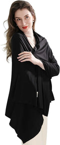 VENVSBEE Shawl Wraps for Women, Travel Scarf Soft Blanket Wrap Pashmina Travel Accessory for Airplane by VENVSBEE