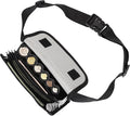 BSTKEY US Coin Holder Coin Dispenser, Fanny Pack with Banknote Waiters Purse Coin Sorter Coin Organizer, Coin Storage Bag with Belt for Waitress Server Collector Cashier Change （Gray） by BSTKEY
