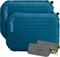 ATEPA Inflatable Seat Cushion | 2" & 2.5" Foam Core Seat Pad, Self Inflating, Compact, Stadium, Airplane, Travel, Camping, Hiking, Sports events by ATEPA