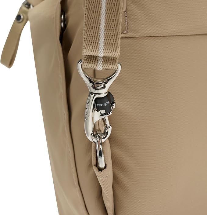 Pacsafe W 10L Anti Theft Backpack, Taupe - Image 9