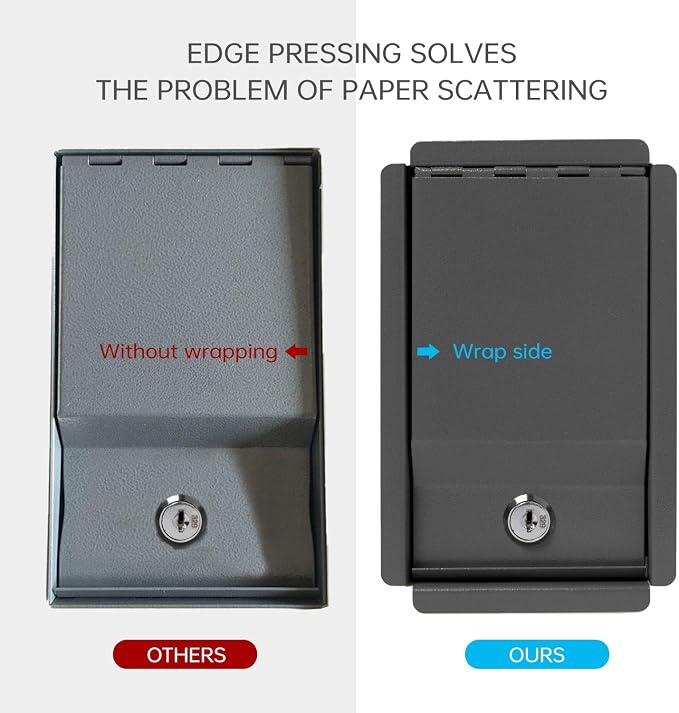 Real Paper Transfer Book Safe, Hollow with Secret Hidden Compartment, Key Lock, 8.7"×6"×2" (Les Miserables-Key) - Image 4