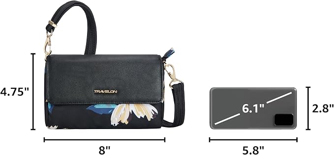 Travelon Anti-Theft Addison Convertible Crossbody/Belt Bag - Image 3