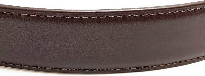 Diversion Safe Hidden Money Pocket Travel Leather Belt with Zipper to Store and Hide Your Valuable, Brown - Image 6