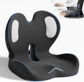 Seat Cushion,Memory Foam Chair Cushion for Office and Car,Ergonomic Coccyx Seat Cushion for Tailbone,Sciatic Nerve,Lower Back Pressure Relief,Lumbar Support Pilow for Office,Car,Truck,Desk Chair by ECONVCE