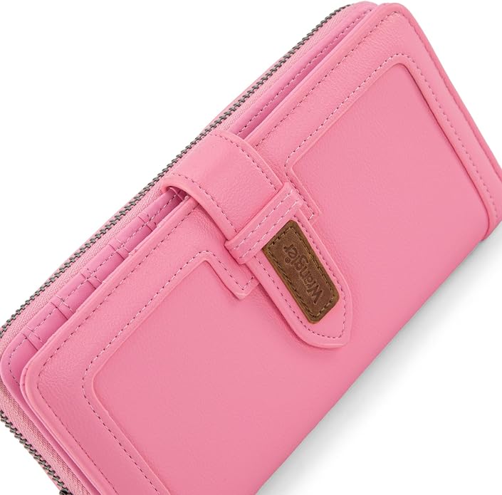 X Wrangler Women's Wallets Bifold Wristlet Wallets for Women Large Capacity Credit Card Wallet with ID Window - Image 4