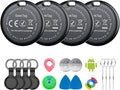 Air Tags for Android,Air Tags-4 Pack Android,Air Tracker Tags with 4 Case,2 Year Battery Life,Google & Apple Find Trackers for Google'S Find Hub App & Apple Find My,IP65 Waterproof Luggage Tracker by Unknown