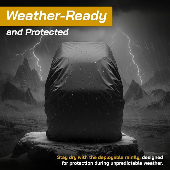 EMP Proof Backpack PRO, Faraday Backpack For Laptops & Devices | Military Grade Data Protection & Privacy Bag For Laptops, Standard, RFID Pockets, TSA Lock, Rainfly & 180 Degree Lay Flat - Image 7