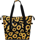 Expandable Duffel Bag for Women with Trolley Sleeve/Wet Pocket Weekender Travel Tote Large Carry On Overnight Luggage by HAWEE